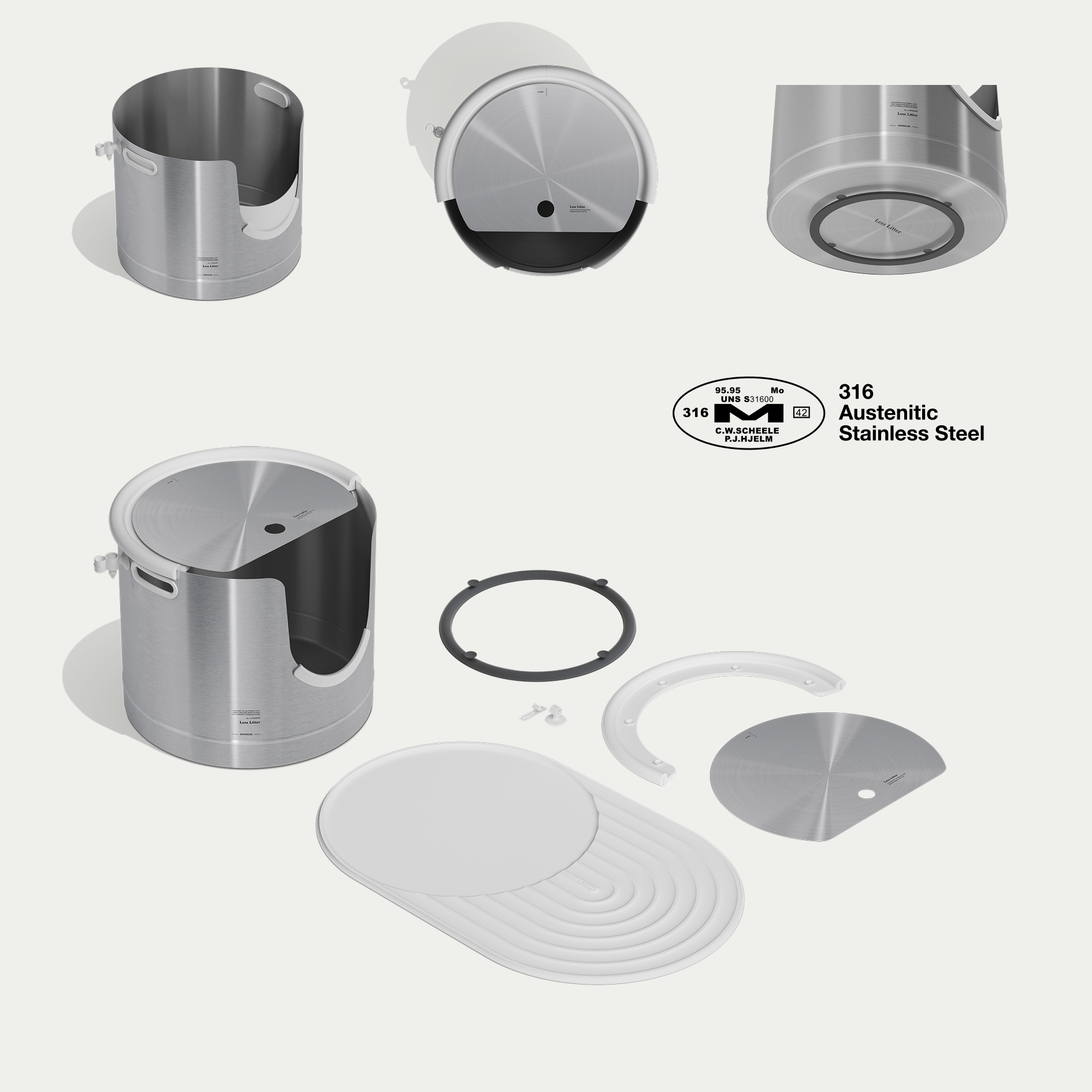 Steel you almost never see in a consumer product