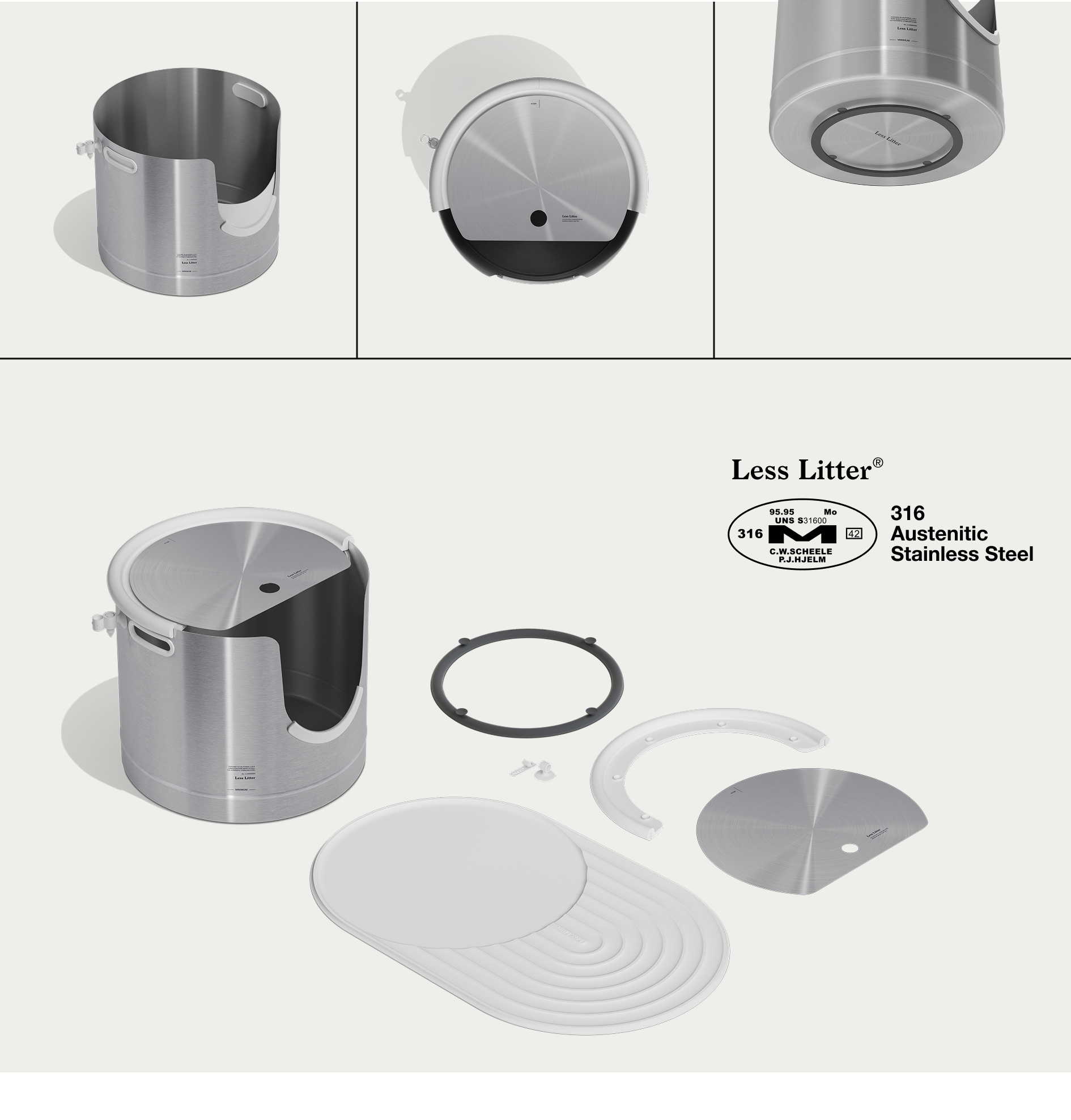 Steel you almost never see in a consumer product
