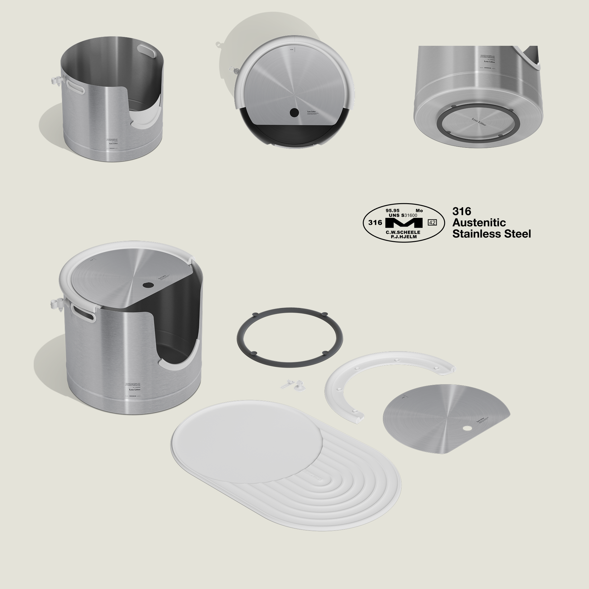 Steel you almost never see in a consumer product