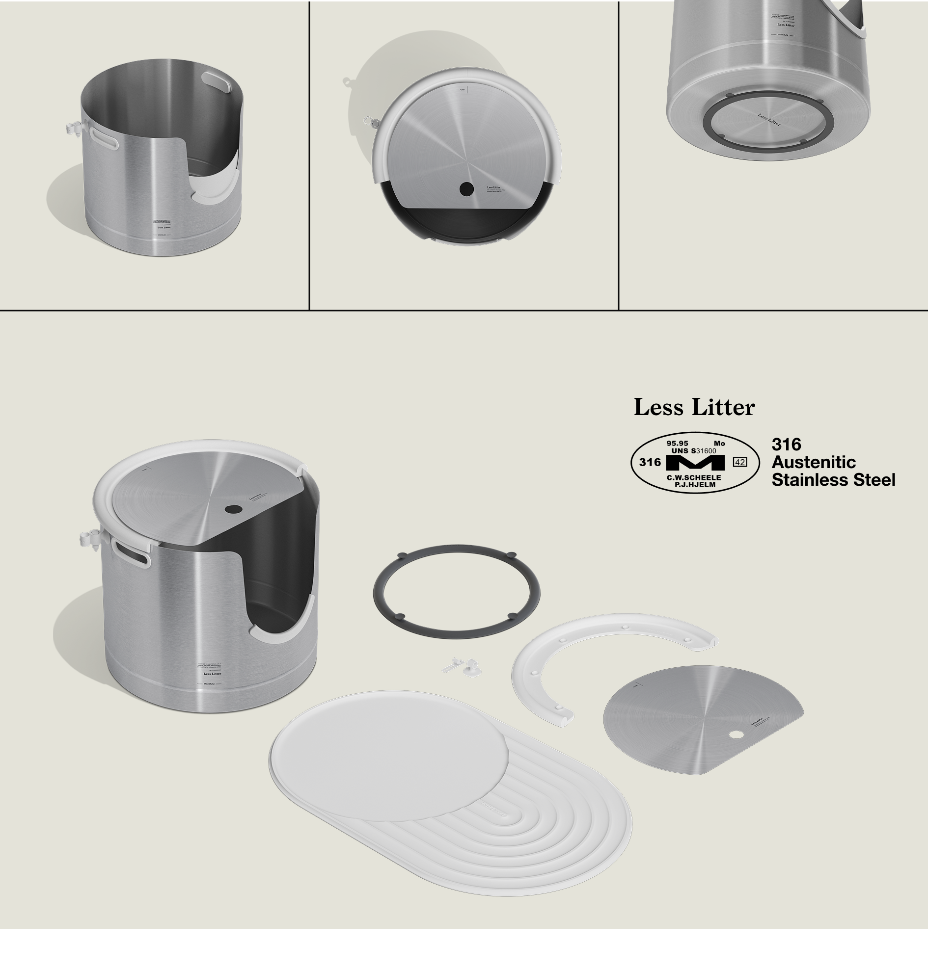 Steel you almost never see <br>in a consumer product