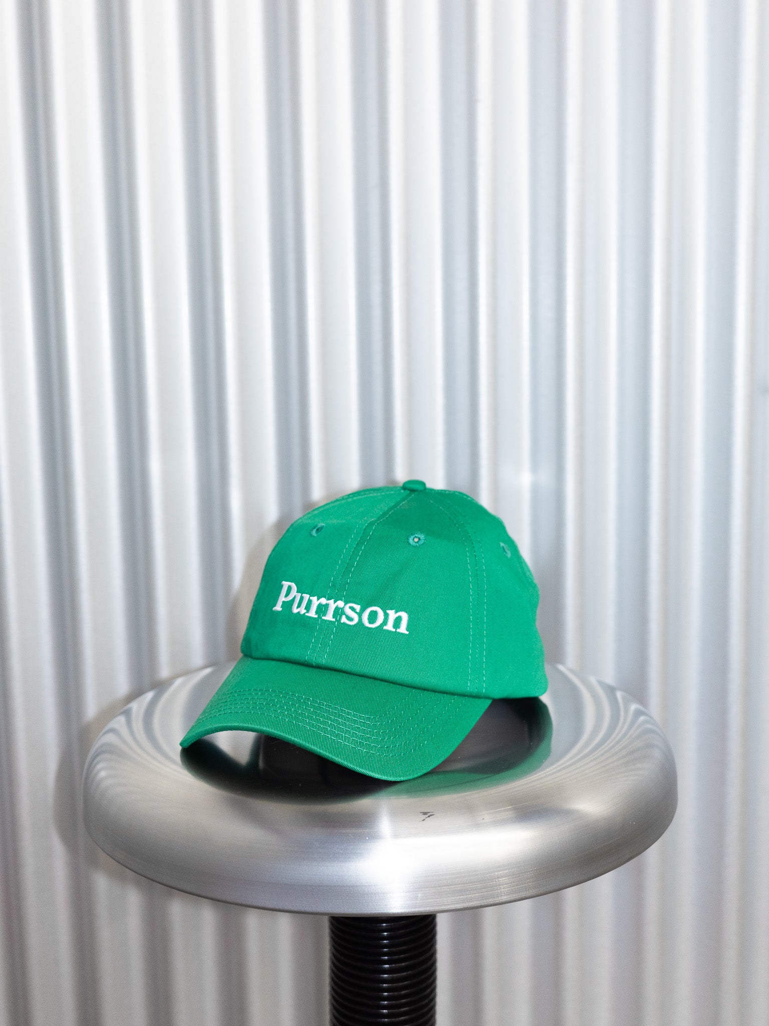 Purrson Embroidered Cap