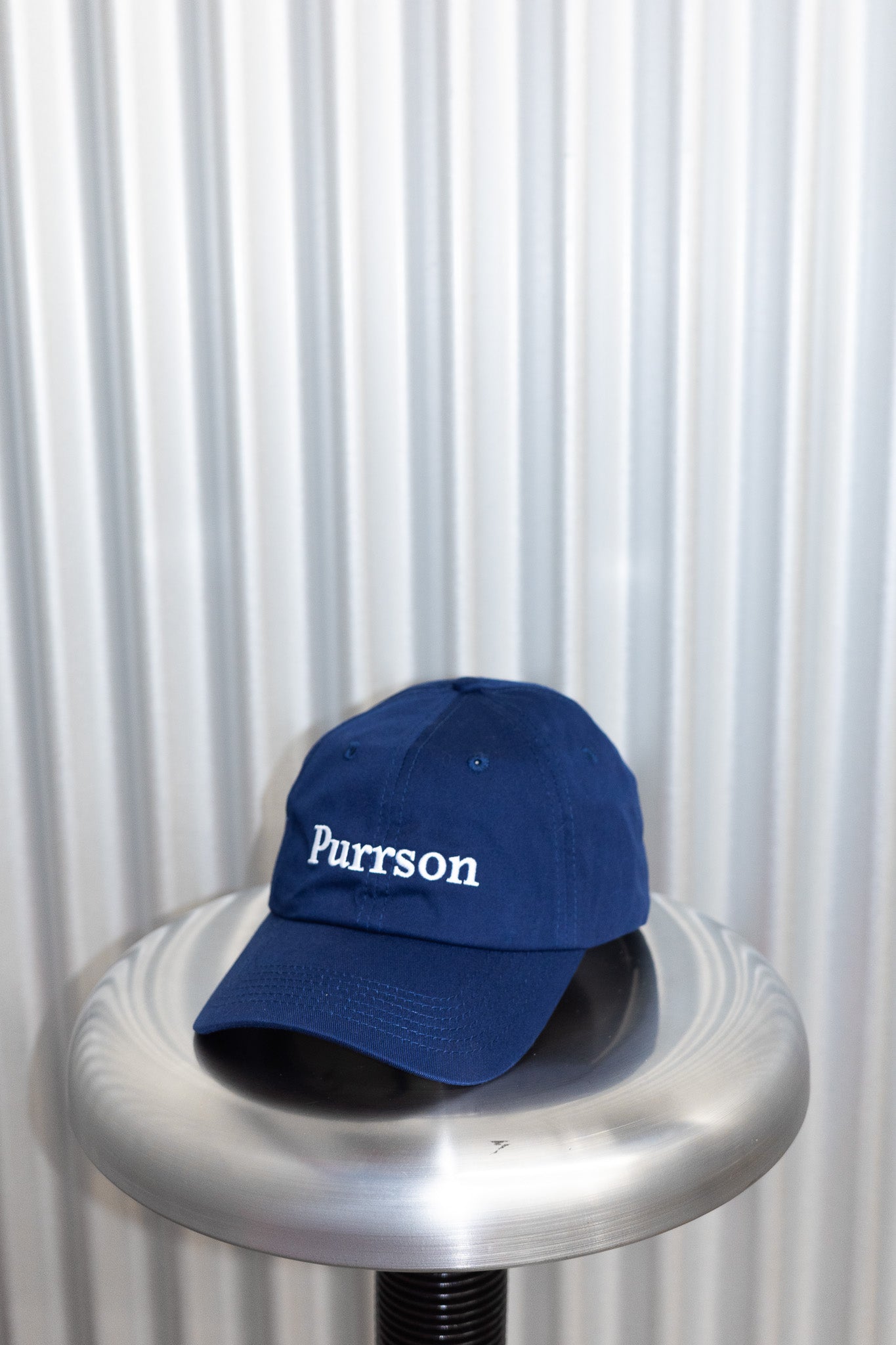 Purrson Embroidered Cap