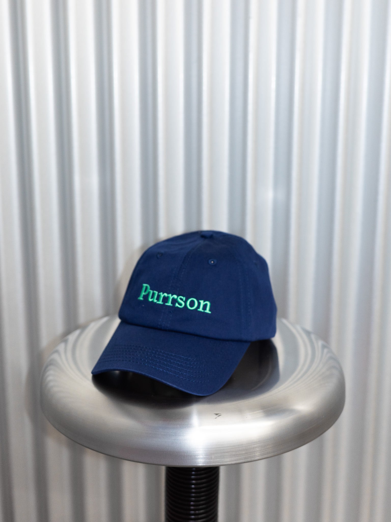 Purrson Embroidered Cap